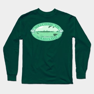 Welcome To Wahiloo (Green) Brand Long Sleeve T-Shirt